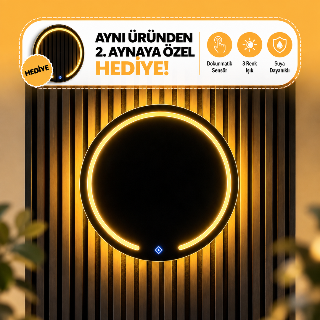 AYNEVA® 60 cm Premium LED Ayna